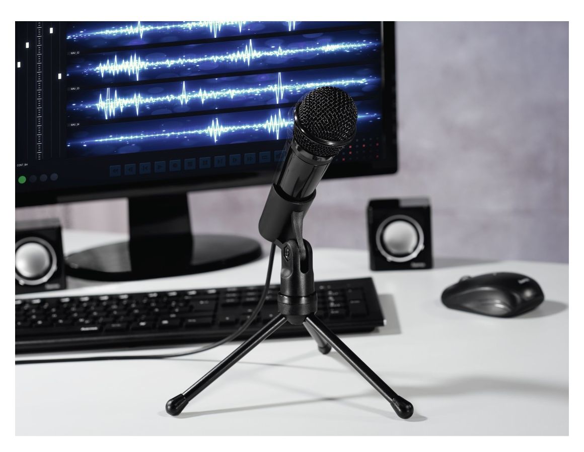 139905 MIC-P35 Allround Mikrofon  (Schwarz) 