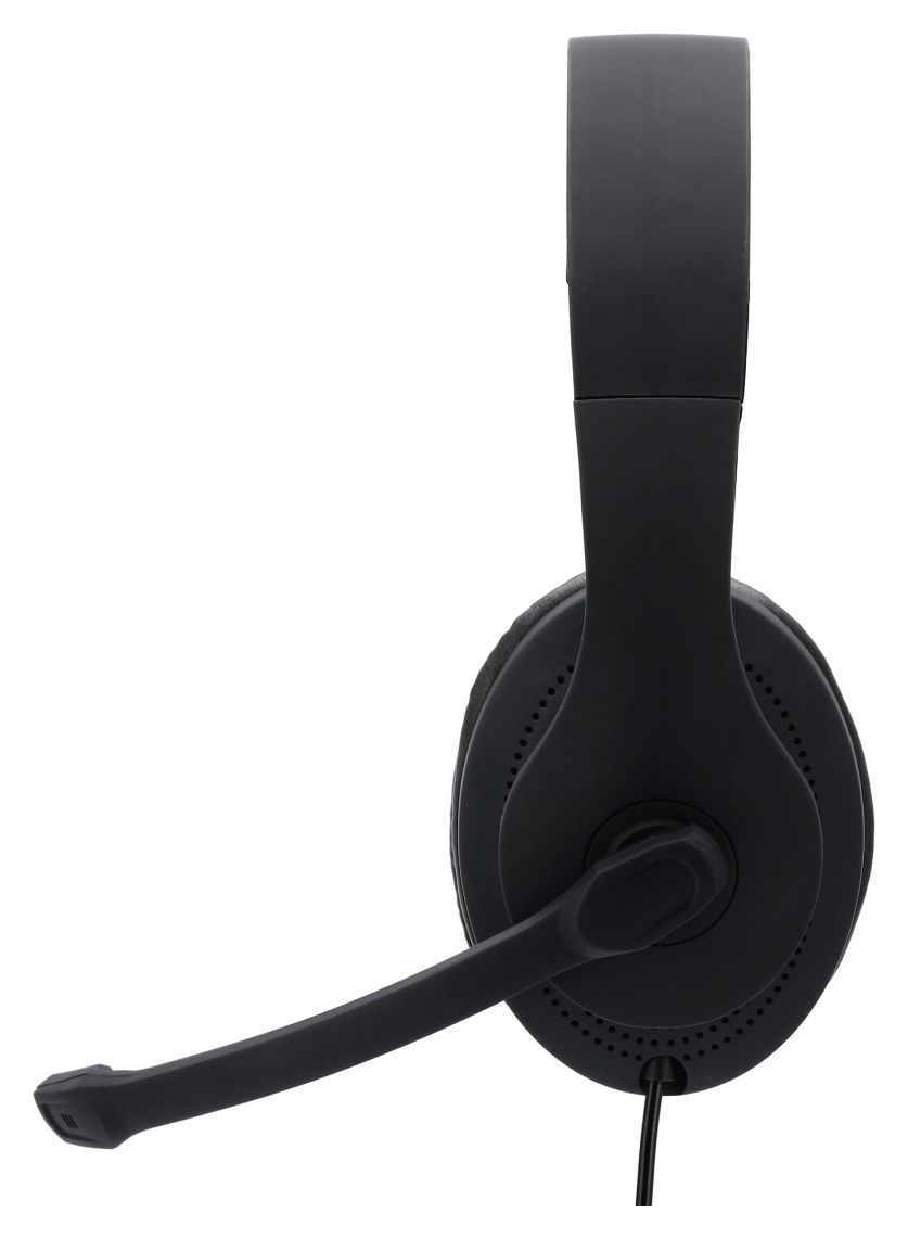 139923 HS-P200 Over Ear Kopfhörer Kabelgebunden  (Schwarz) 