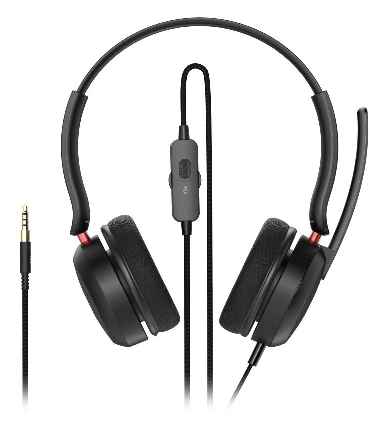 139941 CHS-200 Ohraufliegender Kopfhörer kabelgebunden USB Typ-C  (Schwarz) 