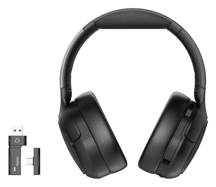 139946 WHS-600 Over Ear Bluetooth Kopfhörer kabellos 40 h Laufzeit USB Typ-C  (Schwarz) 