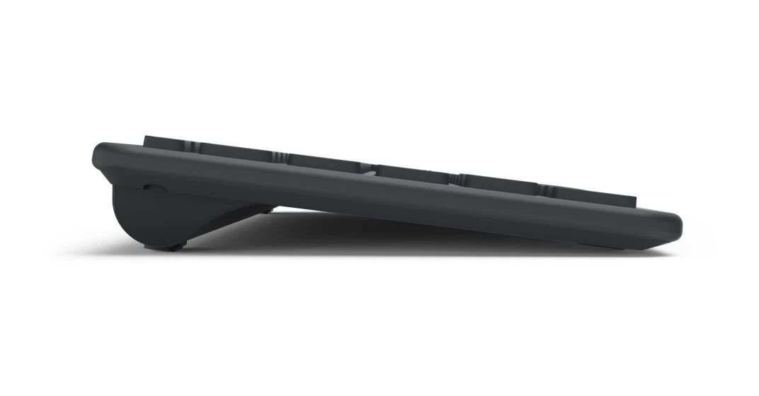 173057 WK-300 Heimbüro Tastatur RF Wireless + Bluetooth 2.4 GHz  (Schwarz) 