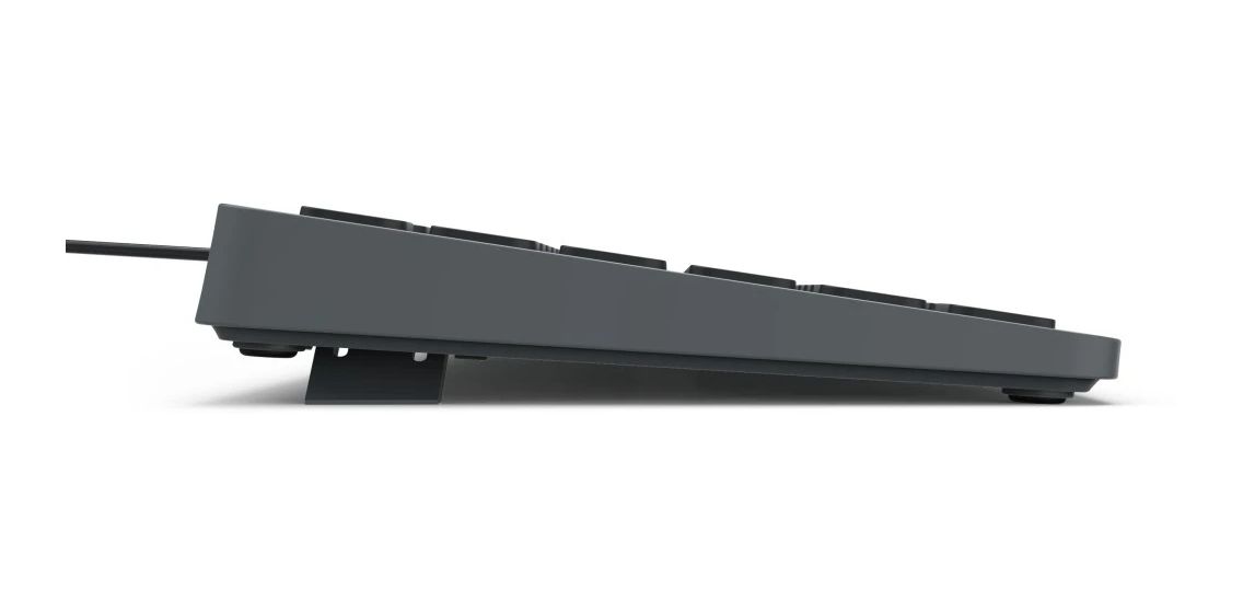 173058 CK-400 Heimbüro Tastatur USB (Schwarz, Dunkles Grau) 