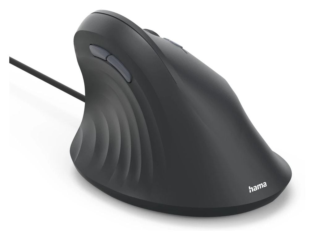 173086 ECM-500R 1800 DPI Büro Maus Optisch  (Schwarz) 