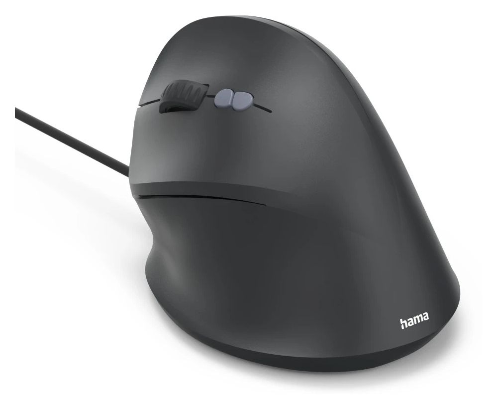 173087 ECM-500L 1800 DPI Büro Maus Optisch  (Schwarz) 