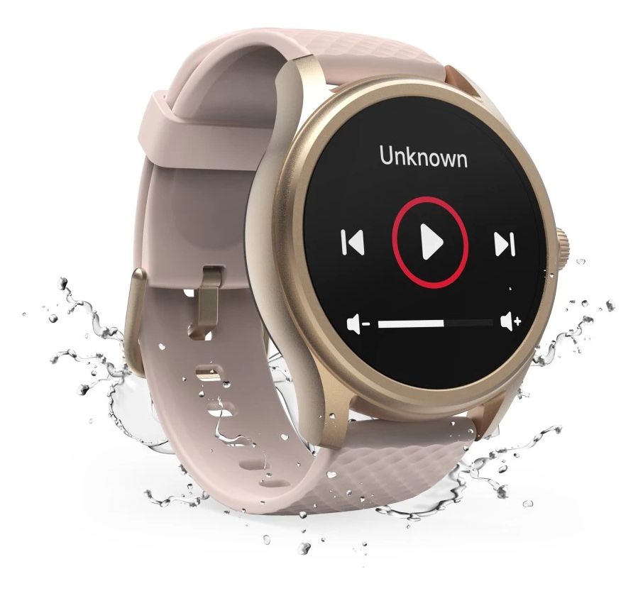 178616 5010 Digital 46 mm Smartwatch Rund IP68  (Roségold) 