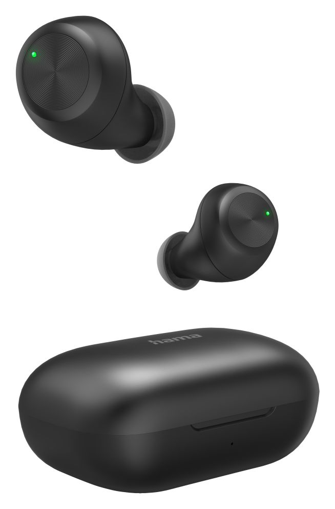 184090 Passion Chop In-Ear Bluetooth Kopfhörer Kabellos TWS 4 h Laufzeit IPX4 USB Typ-C  (Schwarz, Grau) 