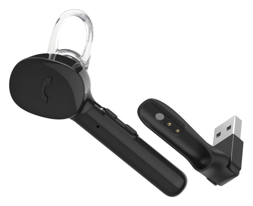 184149 MyVoice1300 In-Ear Bluetooth Kopfhörer kabellos  (Schwarz) 