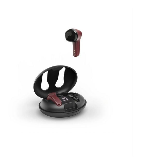 184168 Spirit Unchained In-Ear Bluetooth Kopfhörer Kabellos TWS 16 h Laufzeit  (Schwarz, Rot) 