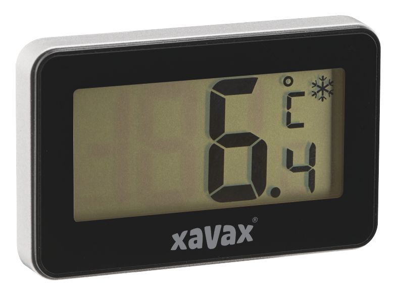 185853 Kühl-/Gefrierschrank-Thermometer  (Schwarz) 