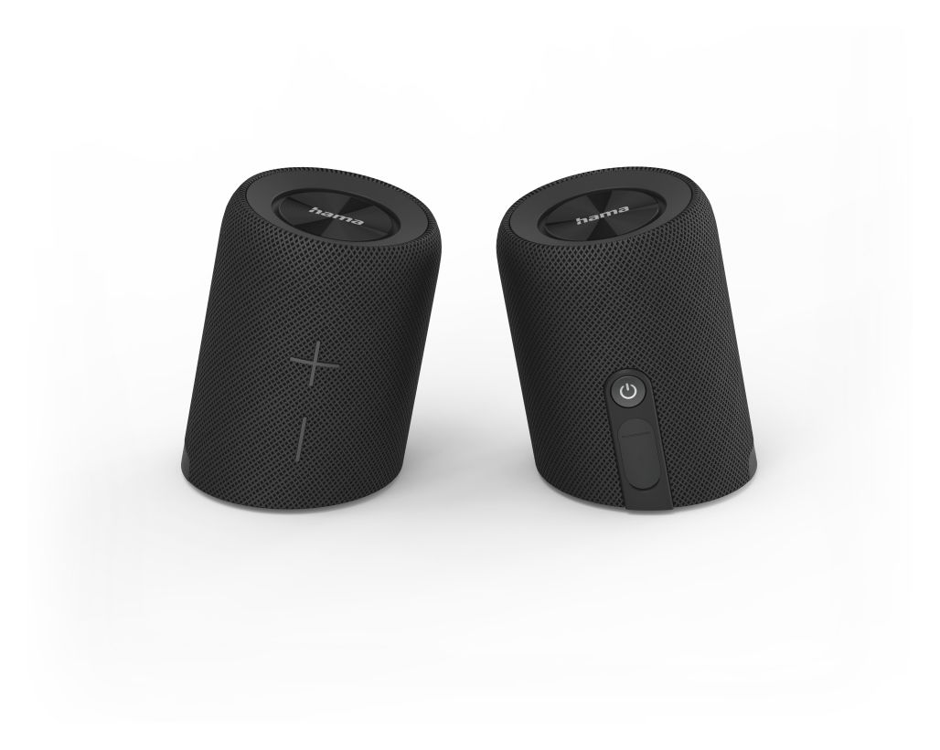 188222 Twin 3.0 30 W Bluetooth Lautsprecher IP67 Laufzeit bis 10 h  (Schwarz) 