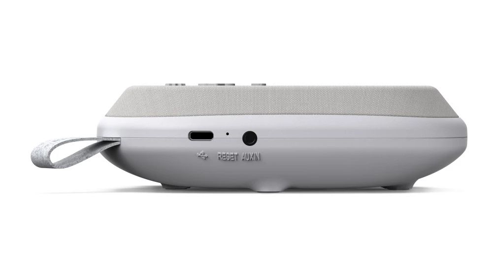 188244 Calm 3 W Bluetooth Lautsprecher Laufzeit bis 20 h  (Grau, Weiß) 