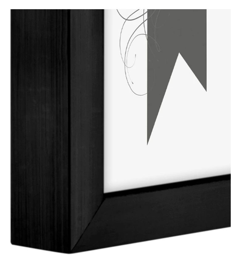193251 Chiaro Einzelbilderrahmen 10 x 15 cm  (Schwarz) 