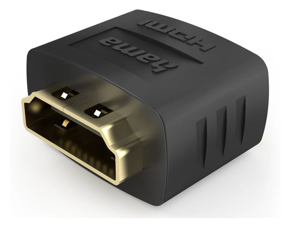 200356 Weiblich Gerade HDMI auf HDMI Typ A (Standard)  (Schwarz) 