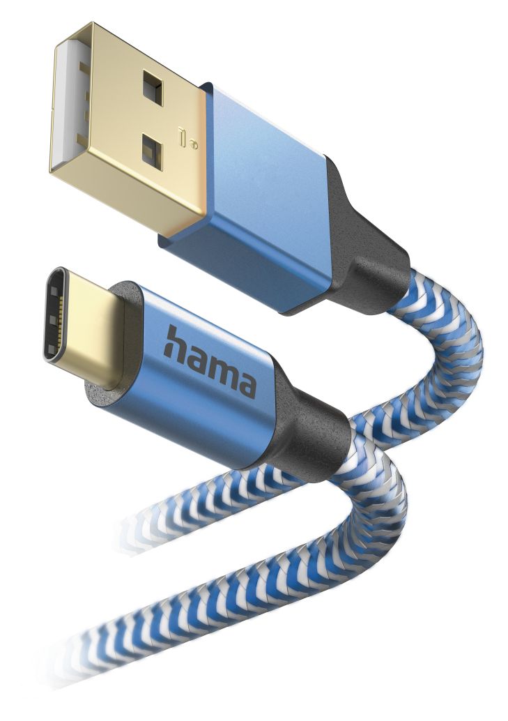 201558 Reflective 0,48 Gbit/s USB A auf USB C Männlich 1,5 m  (Blau) 