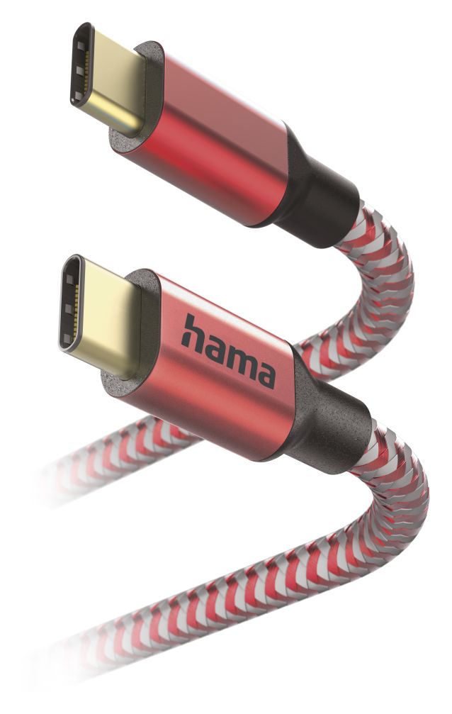 201560 Reflective 0,48 Gbit/s USB C auf USB C Männlich 1,5 m  (Rot) 