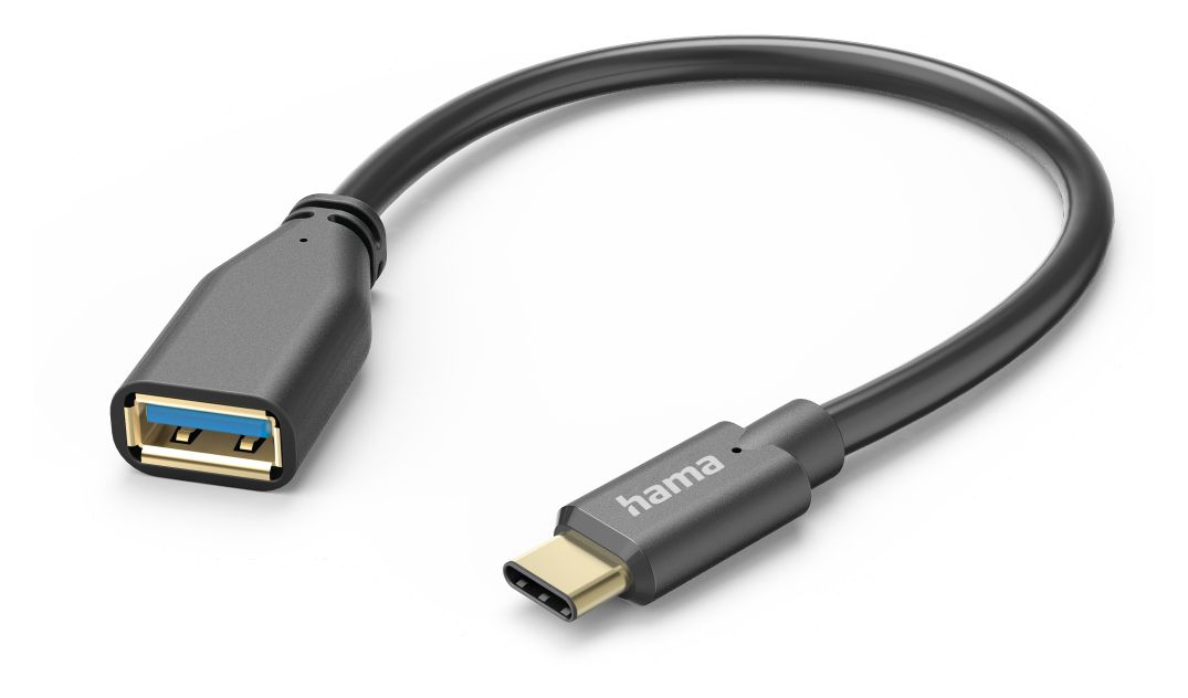 201605 5 Gbit/s USB C auf USB A Weiblich 0,15 m  (Schwarz) 