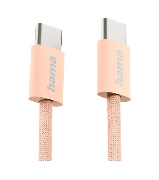 201727 Fabric 0,48 Gbit/s USB C auf USB C Männlich 1 m  (Orange) 