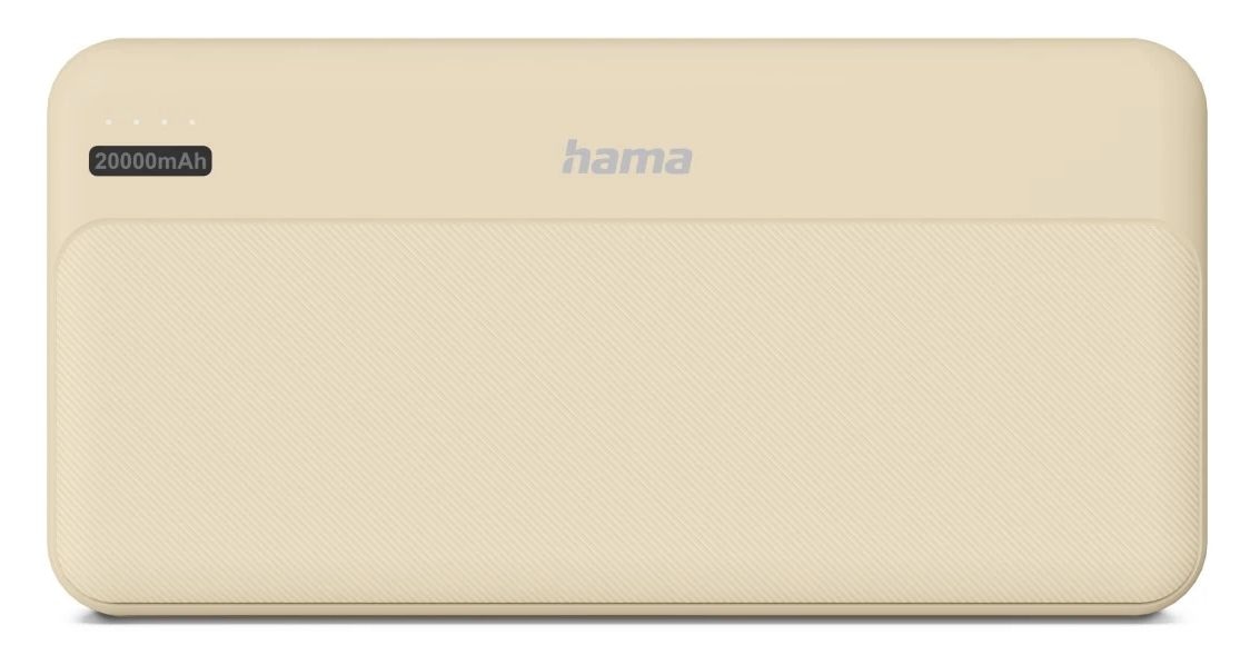 201775 Pocket 20 20000 mAh Powerbank USB Typ-C  (Sand) 