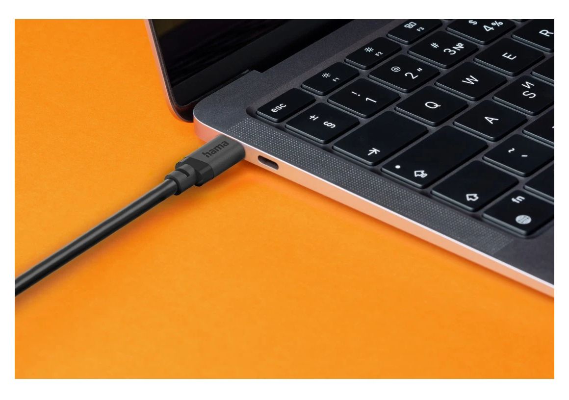 202005 5 Gbit/s Rundkabel USB A auf USB C Männlich 0,75 m  (Schwarz) 