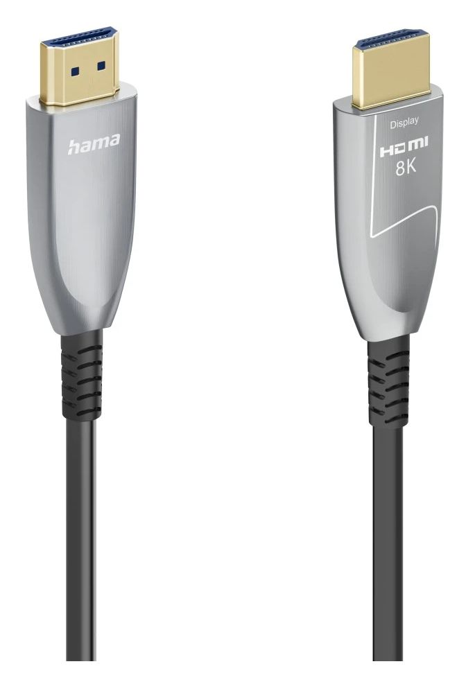 202036 48 Gbit/s Stecker Gerade HDMI auf HDMI Typ A (Standard) 20 m (Schwarz, Grau, Silber) 