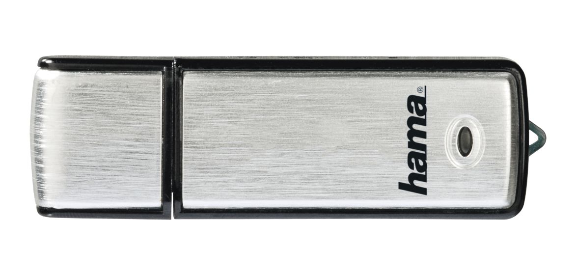 213106 Fancy USB Typ-A Stick 128 GB  (Schwarz, Silber) 