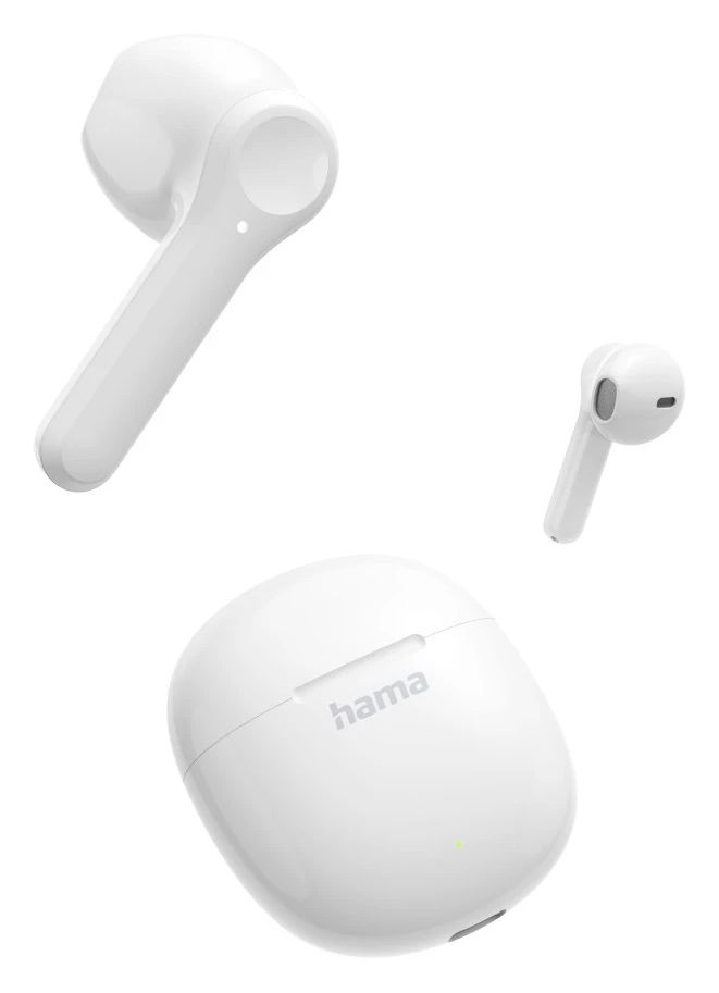 221774 Action One In-Ear Bluetooth Kopfhörer Kabellos TWS 4 h Laufzeit  (Weiß) 