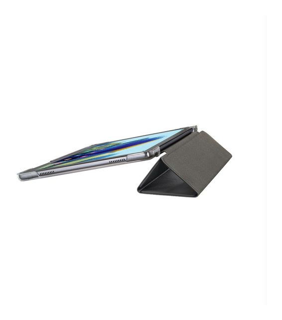 222010 Fold Clear Folio aus Kunststoff für Samsung Galaxy Tab A9+ bis 27,9 cm (11") Schmutzabweisend, Staubresistent, Kratzresistent mit Magnetverschluss (Schwarz) 