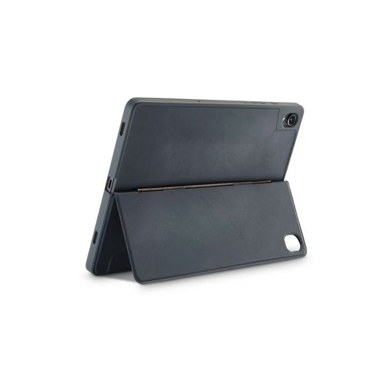 222017 Folio Stand Folio aus Kunststoff für Samsung Galaxy Tab A9+ bis 27,9 cm (11") Schmutzabweisend, Staubresistent, Kratzresistent mit Magnetverschluss (Grau) 