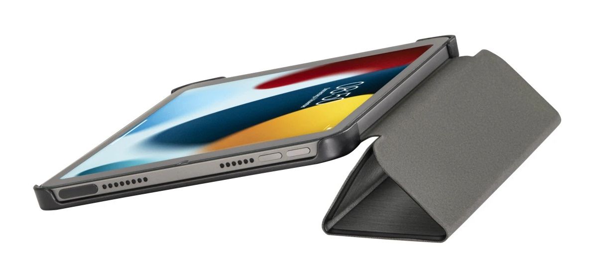 222019 Fold Folio aus Kunststoff für Apple iPad mini 8.3" (7. Gen. 2024) bis 21,1 cm (8.3") Schmutzabweisend, Staubresistent, Kratzresistent (Schwarz) 