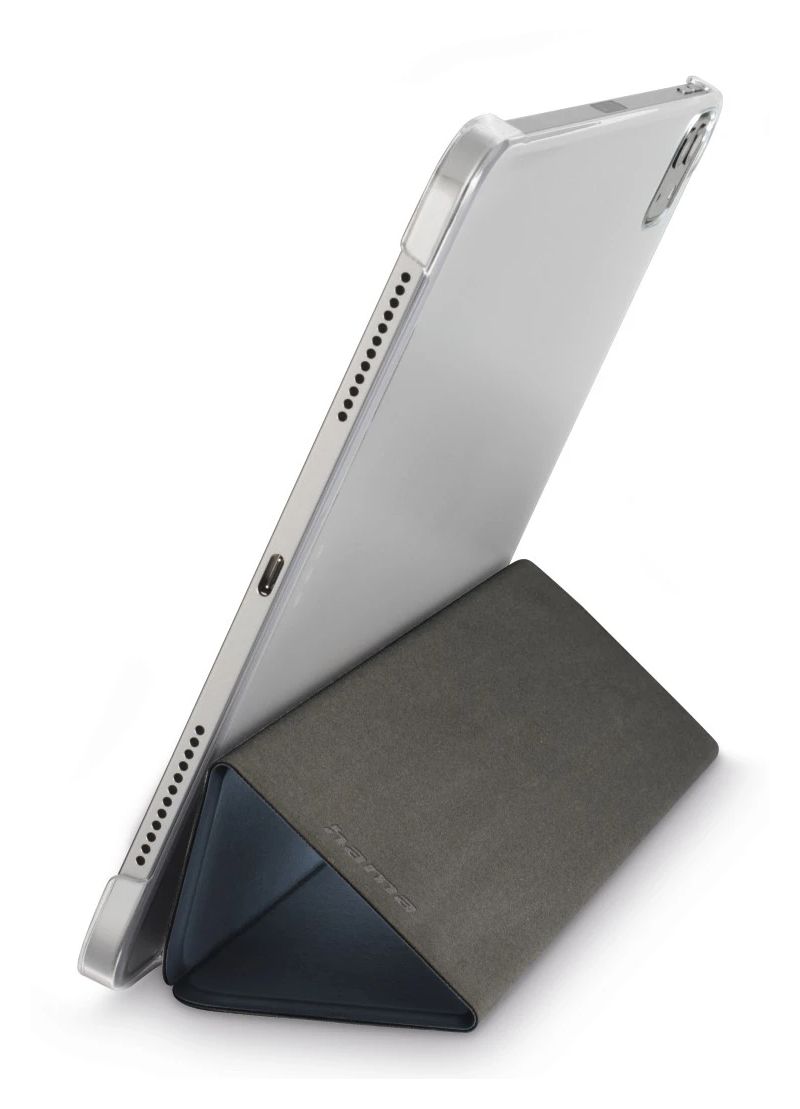 222084 Fold Clear Folio aus Kunststoff für Apple iPad Pro 11" (2024) bis 27,9 cm (11") Schmutzabweisend, Staubresistent, Kratzresistent mit Magnetverschluss (Blau, Transparent) 