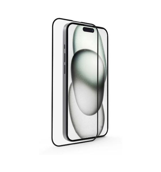 222719 Extreme Protect Klare Bildschirmschutzfolie gehärtetes Glas 10H für  Apple iPhone 15 Bruchfest, Schlagfest, Schlagfest, Kratzresistent, Splitterfrei, Schockresistent 