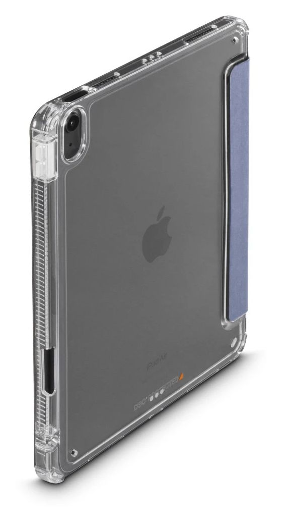 227026 Extreme Protect Folio aus Mikrofaser, Samt für Apple iPad Pro 13" (2024) bis 33 cm (13") Fallbeständigkeit, Staubresistent, Kratzresistent, Schockresistent mit Magnetverschluss (Transparent, Violett) 
