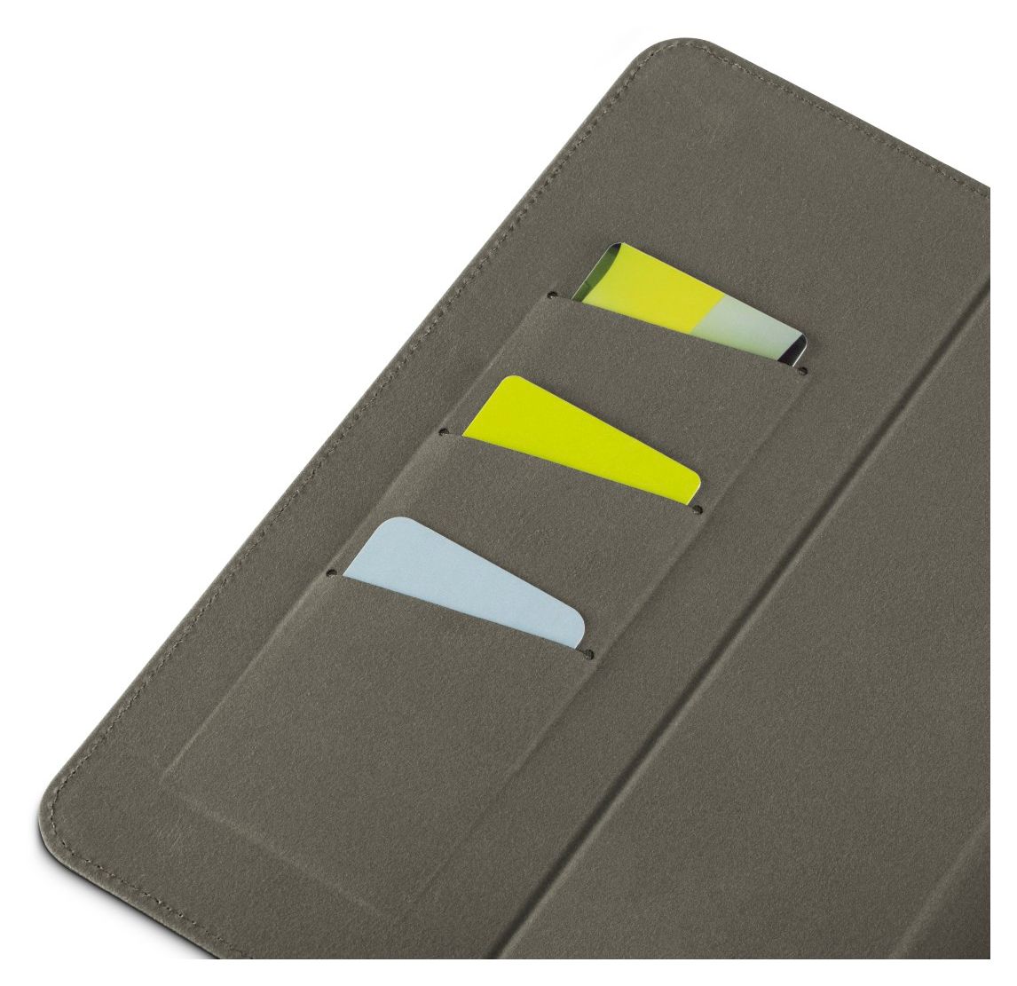 227070 Velvet Folio aus Kunststoff für Jede Marke bis 27,9 cm (11") Kratzresistent mit Elastikband (Schwarz) 