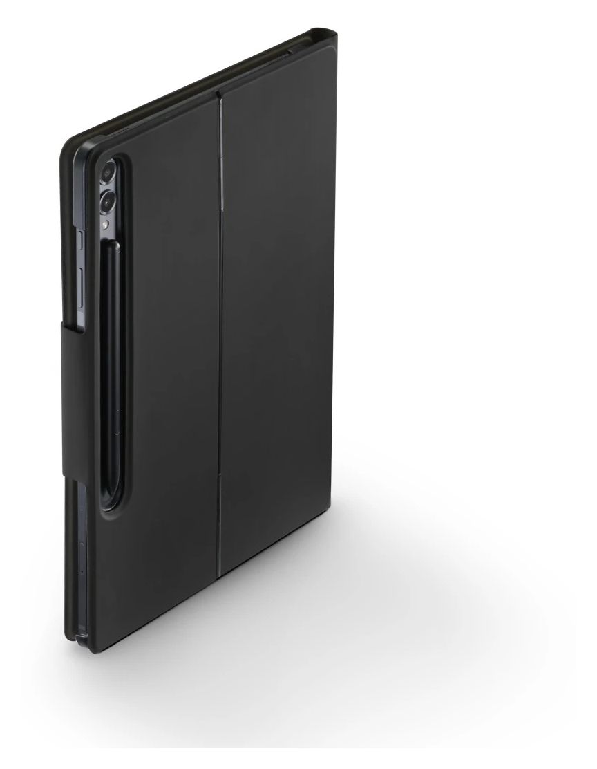 227084 Premium Folio aus Kunststoff für Samsung Galaxy Tab S10+ 12.4" bis 31,5 cm (12.4") Schmutzabweisend, Staubresistent, Kratzresistent mit Magnetverschluss (Schwarz) 