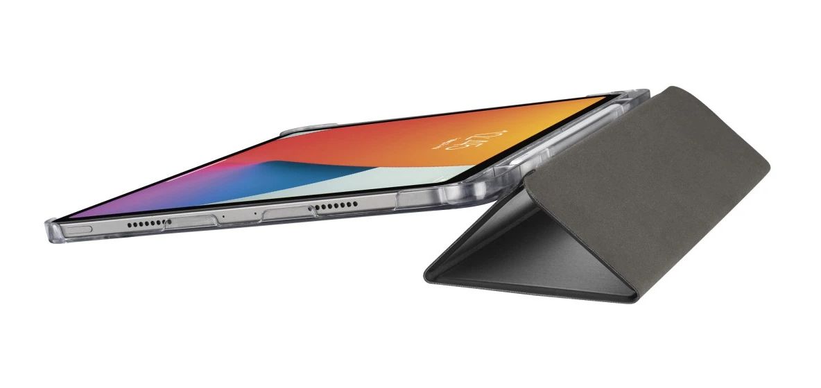 227097 Fold Clear Folio aus Kunststoff für Apple iPad 11 bis 27,7 cm (10.9") Schmutzabweisend, Staubresistent, Kratzresistent mit Magnetverschluss (Schwarz) 
