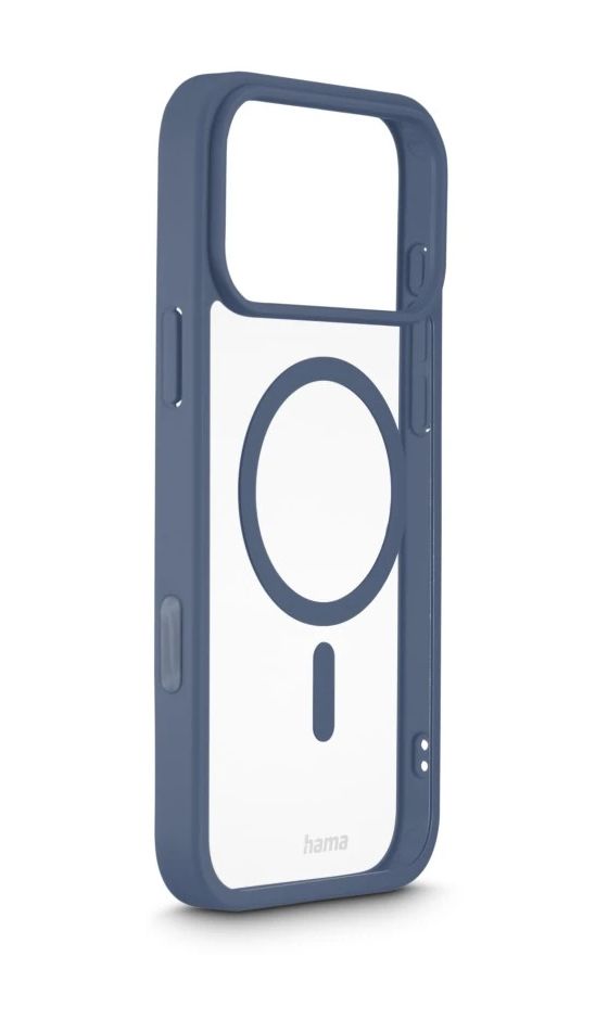 232419 Frame Protect Cover für Apple iPhone 17 Pro Max  (Blau, Transparent) 