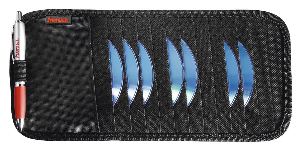 Automotive Sun Visor Case, 12 CDs 