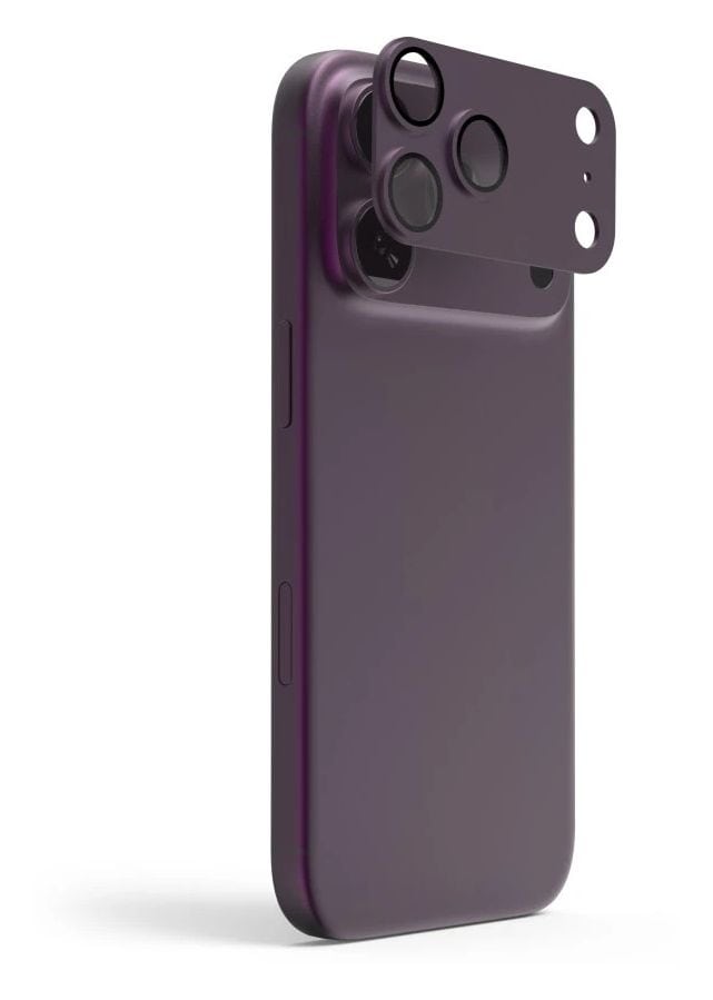 233330 Cam Protect Pro Kameraobjektivschutz Gehärtetes Glas, Aluminium 9H für  Apple iPhone 18 Pro Schlagfest, Kratzresistent, Schlagfest 