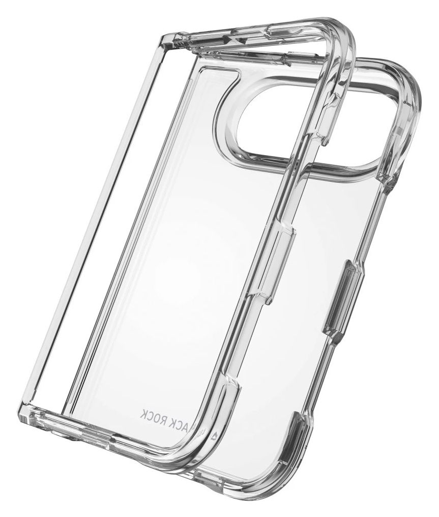232489 Clear Protection Cover für Apple iPhone Duo  (Transparent) 
