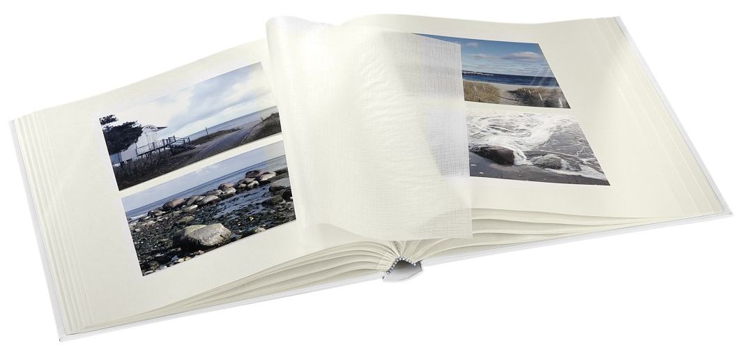 2671 Jumbo-Album "Hawaii" 100 weiße Seiten 30x30cm Rosa 