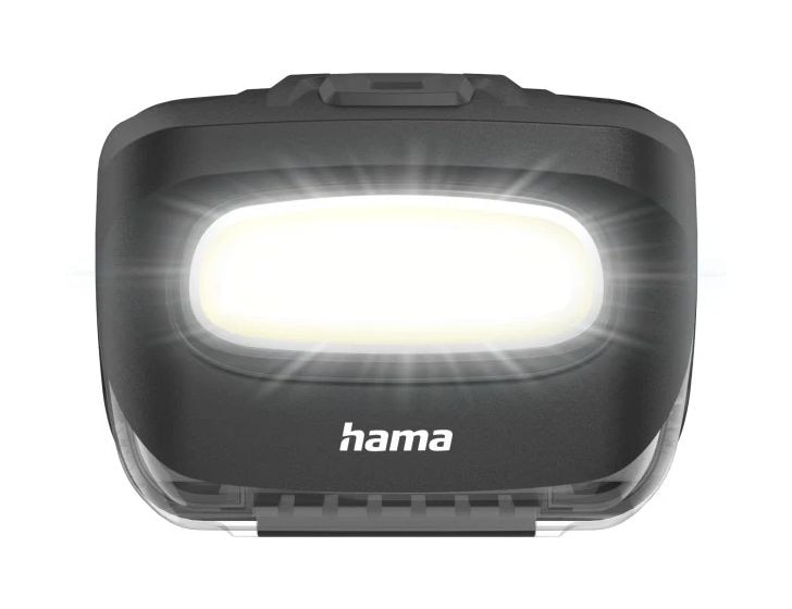 LED-Stirnlampe "HL110", Batterien, COB, Kopflampe zum Joggen, Sport, 2 Modi 