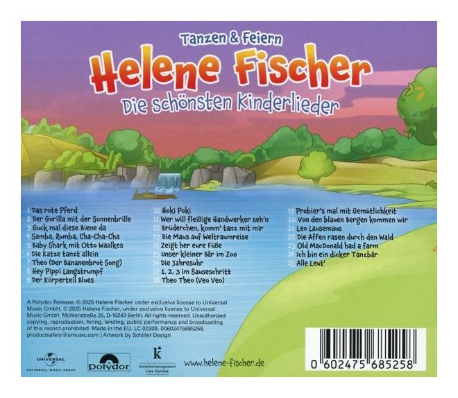 Helene Fischer - Die schönsten Kinderlieder: Tanzen & Feiern 