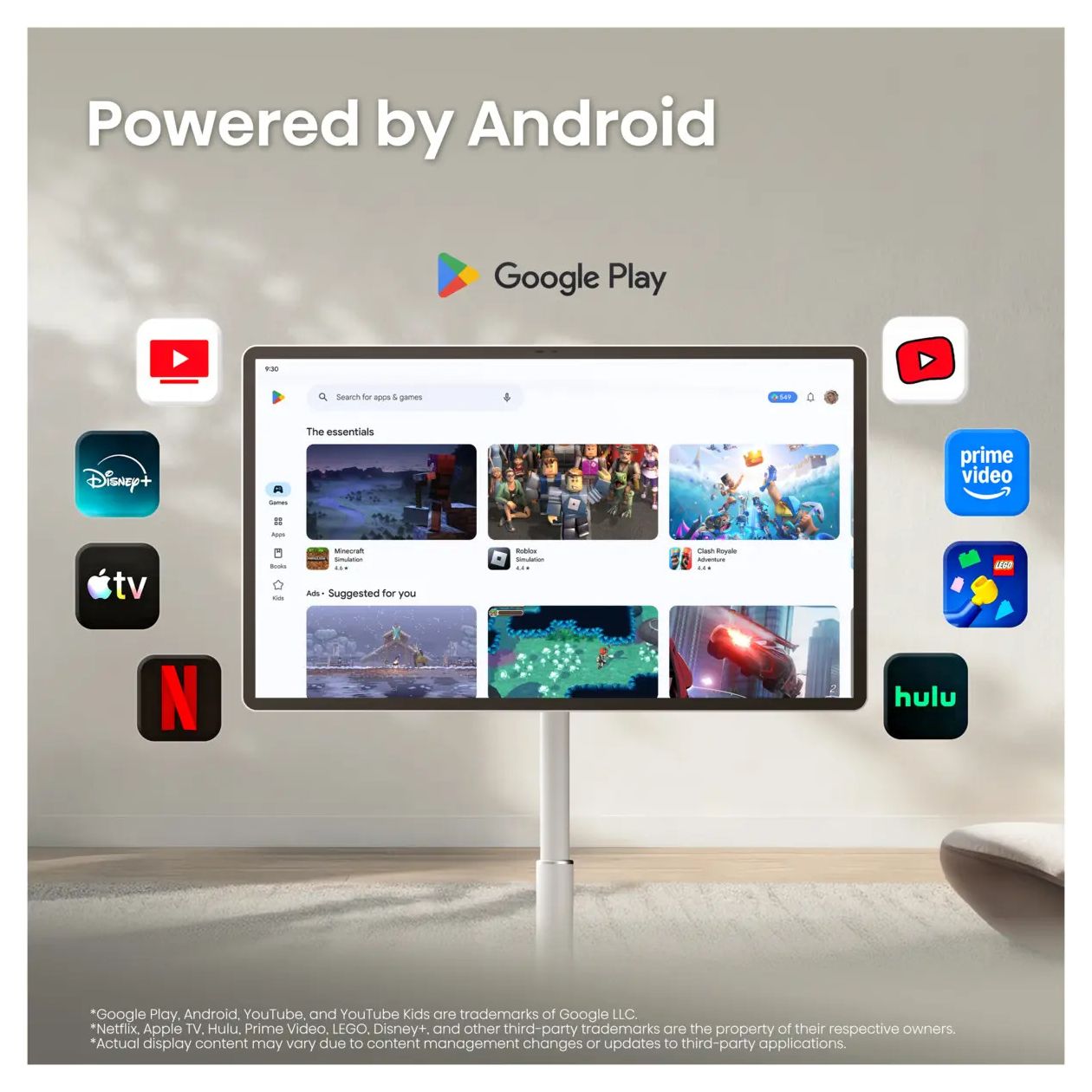 32 '' S6S | RoamView Portable Touchscreen 4K 60 Hz 