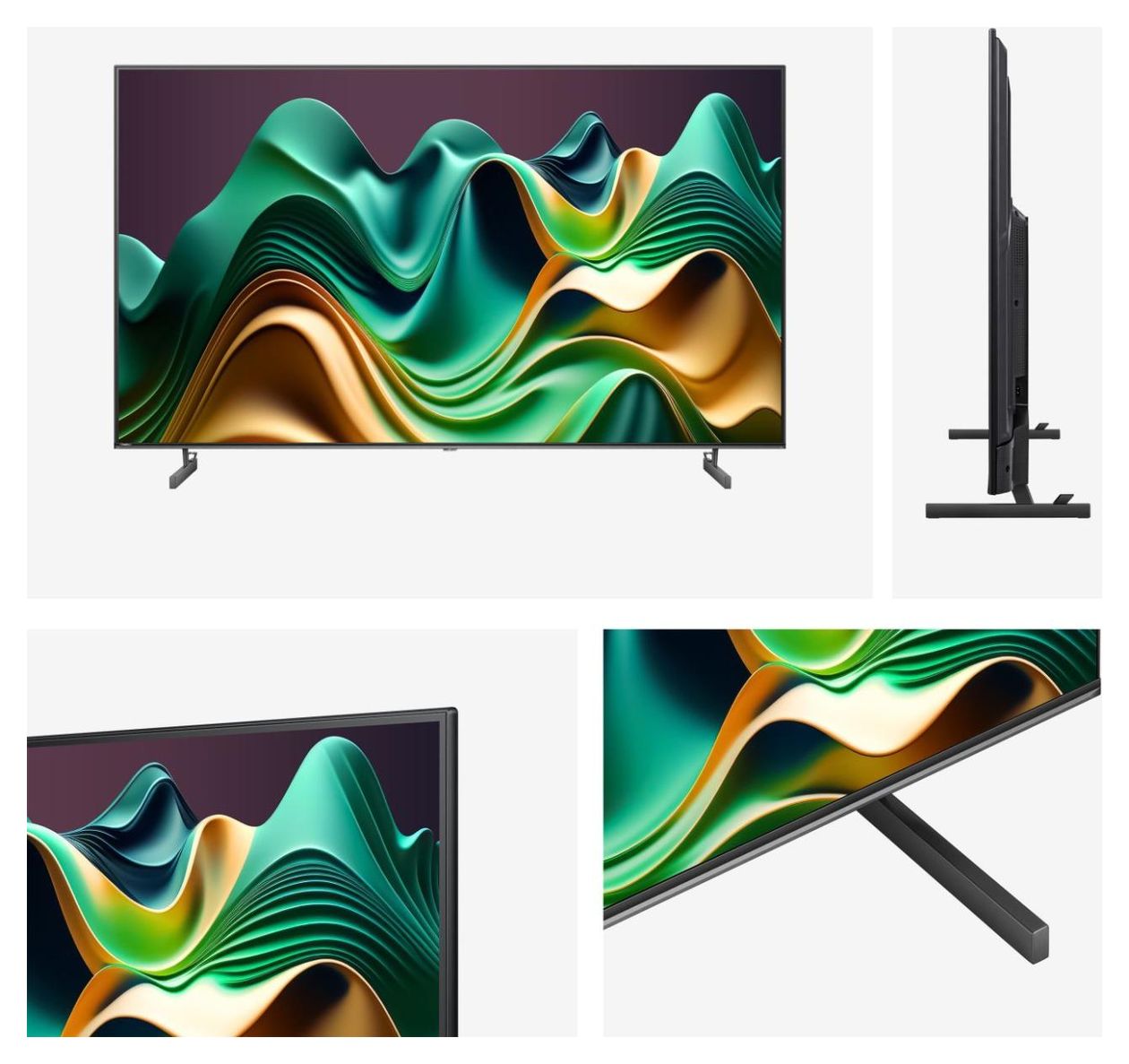 55U6NQ LED 139,7 cm (55 Zoll) Fernseher 4K Ultra HD VESA 400 x 200 mm  (Grau) 