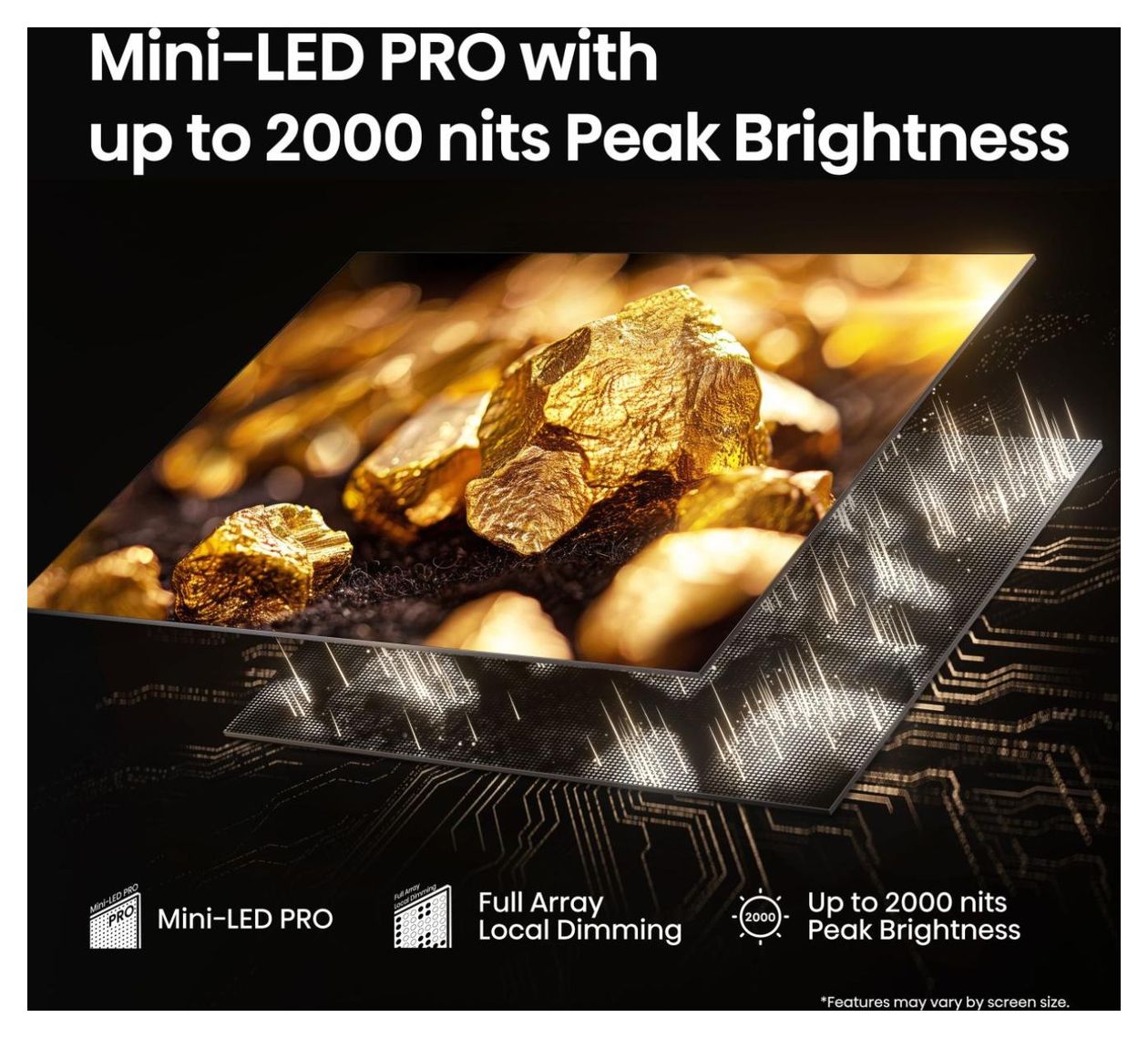 85U7Q Pro LED 2,16 m (85 Zoll) Fernseher 4K Ultra HD VESA 600 x 400 mm 