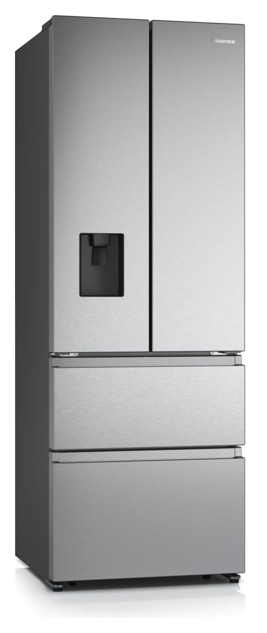 RF632N4WIE Side-by-Side Kühl-/ Gefrierkombination French Door 336 l / 149 l 295 kWh NoFrost 2000 mm x 700 mm  (Grau, Edelstahl) 
