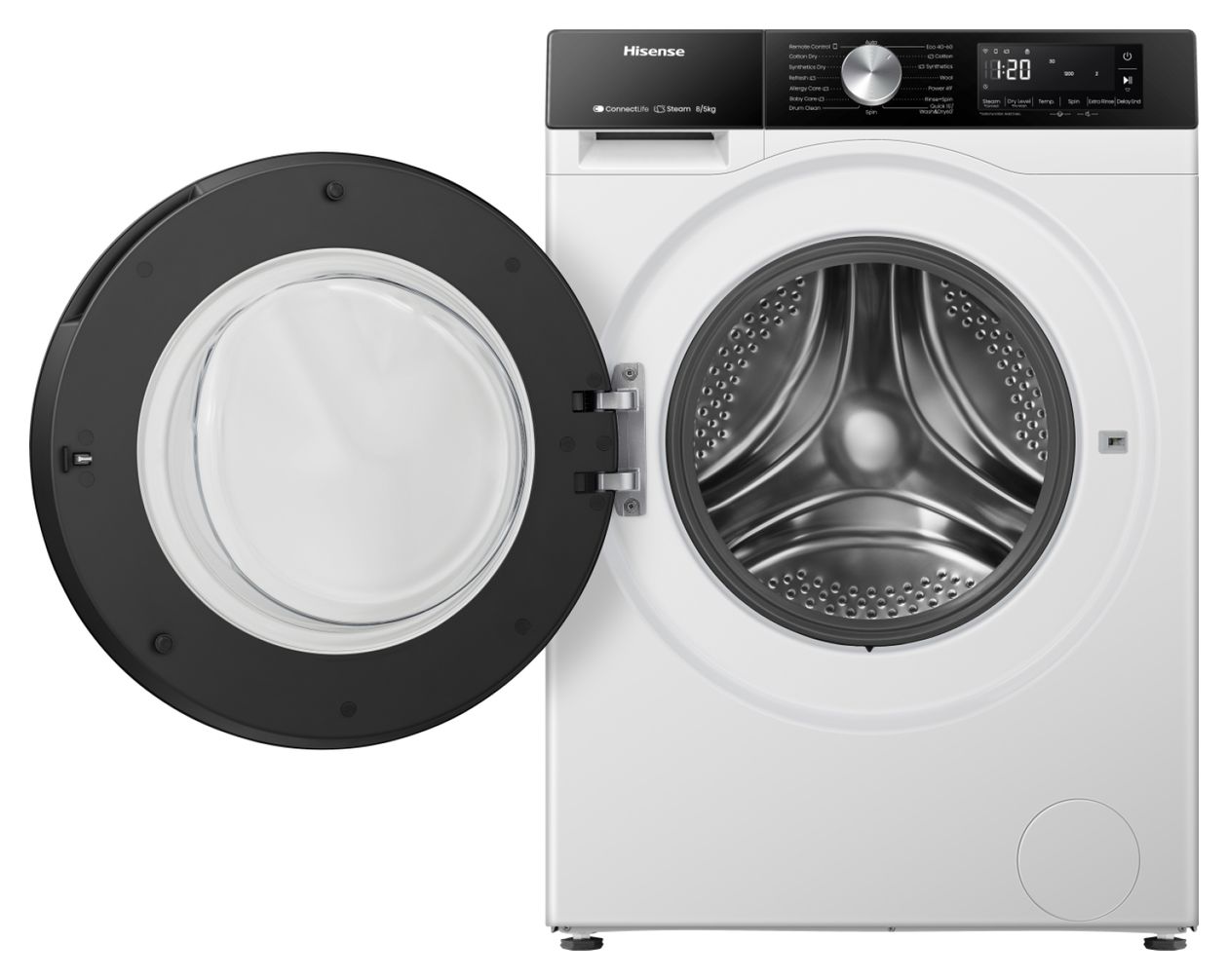 WD3S8043BW3 8 kg 5 kg Kondensations Waschtrockner 1400 U/min 
