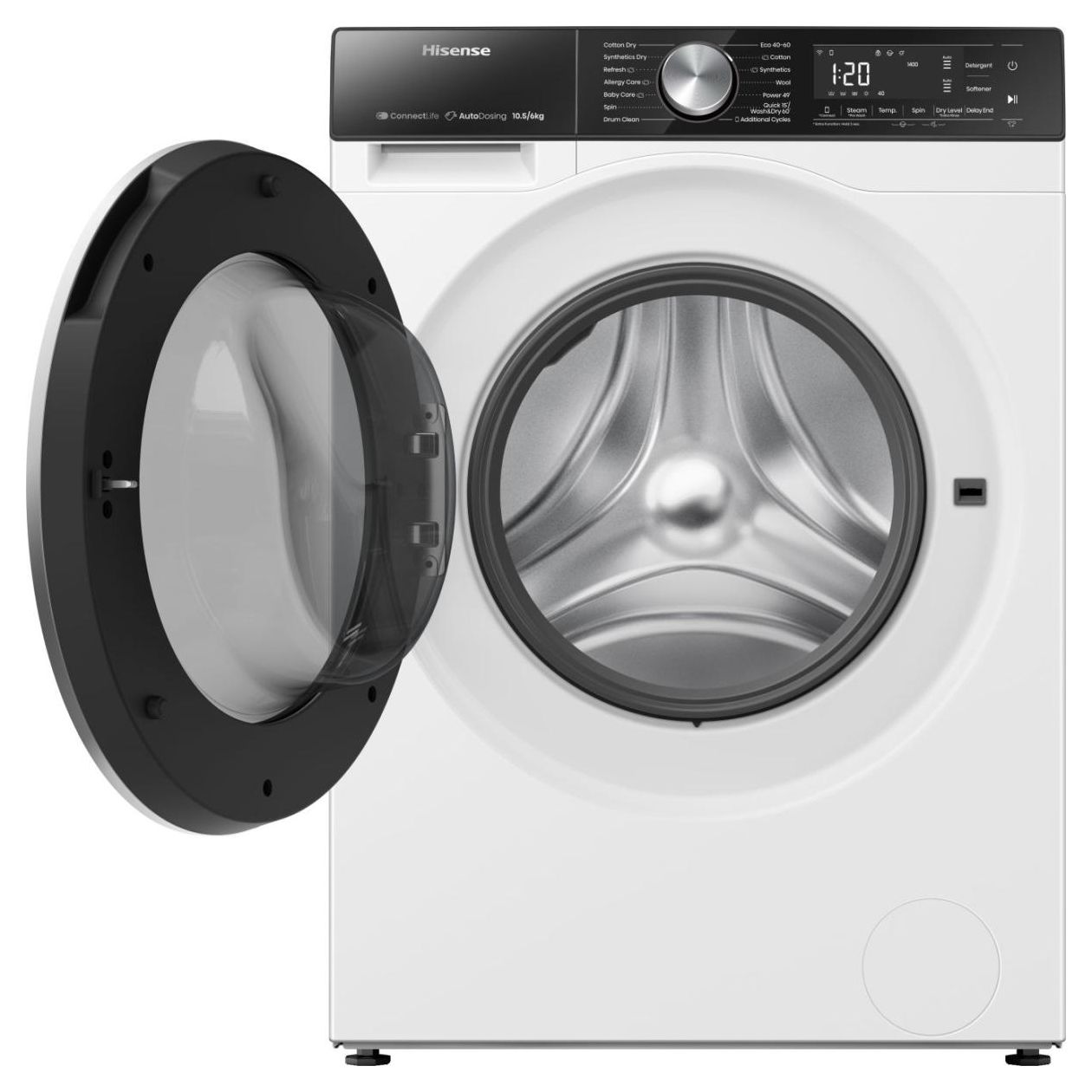 WD5S1045BW 10,5 kg 6 kg Kondensations Waschtrockner 1400 U/min 