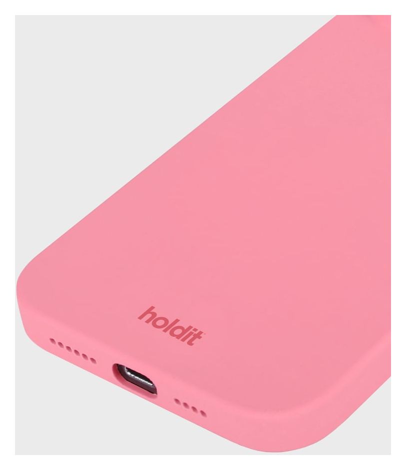 Silicone Case Cover für Apple iPhone 13  (Pink) 