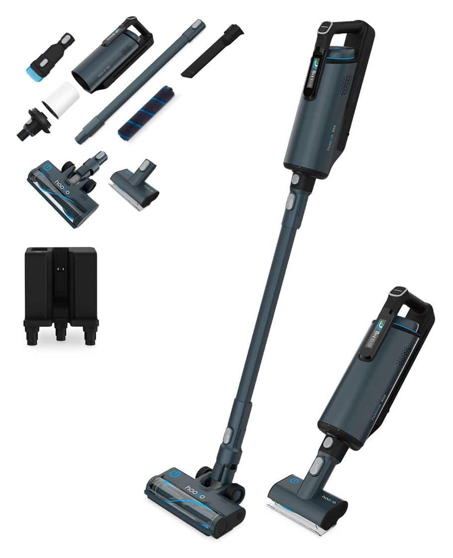 BS5 Handstaubsauger Beutellos bis 60 min Laufzeit 28,8 V HEPA  (Schwarz, Graphit) 